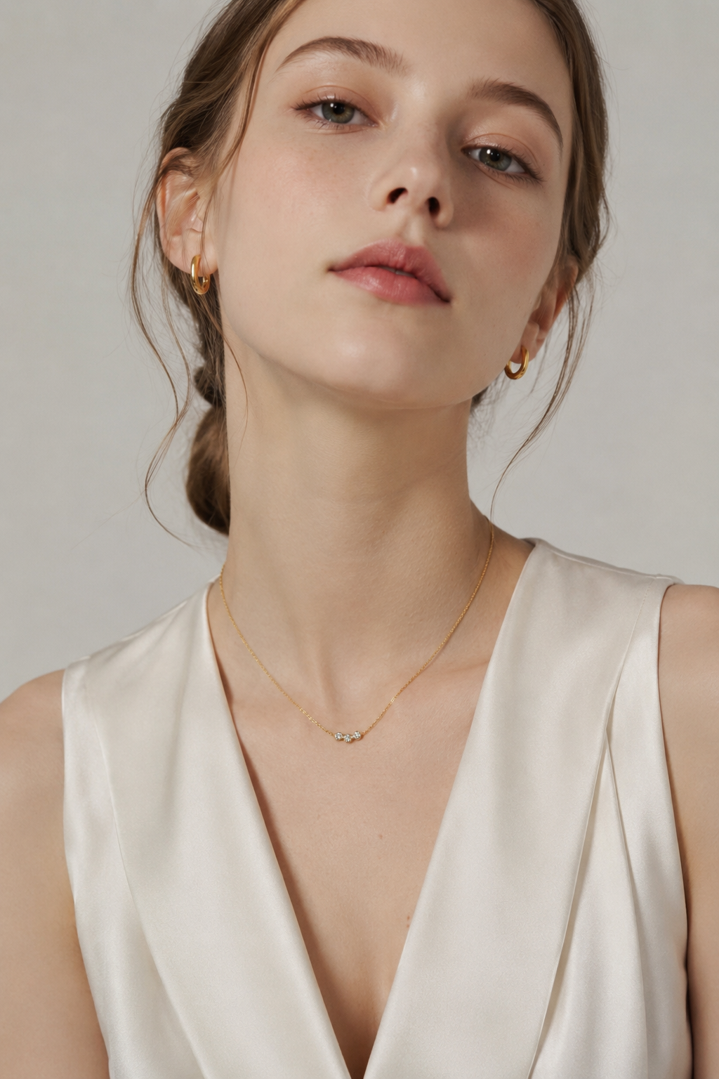 Trio Shine Necklace