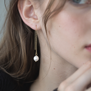 Chain Pearl Pierce
