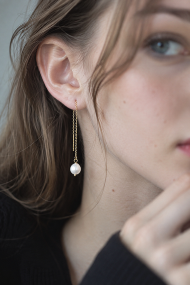Chain Pearl Pierce