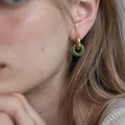 2way Pavé Hoop Pierce