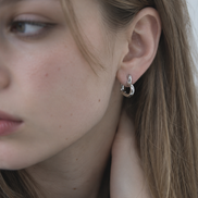 Modern Heart Hoop Pierce