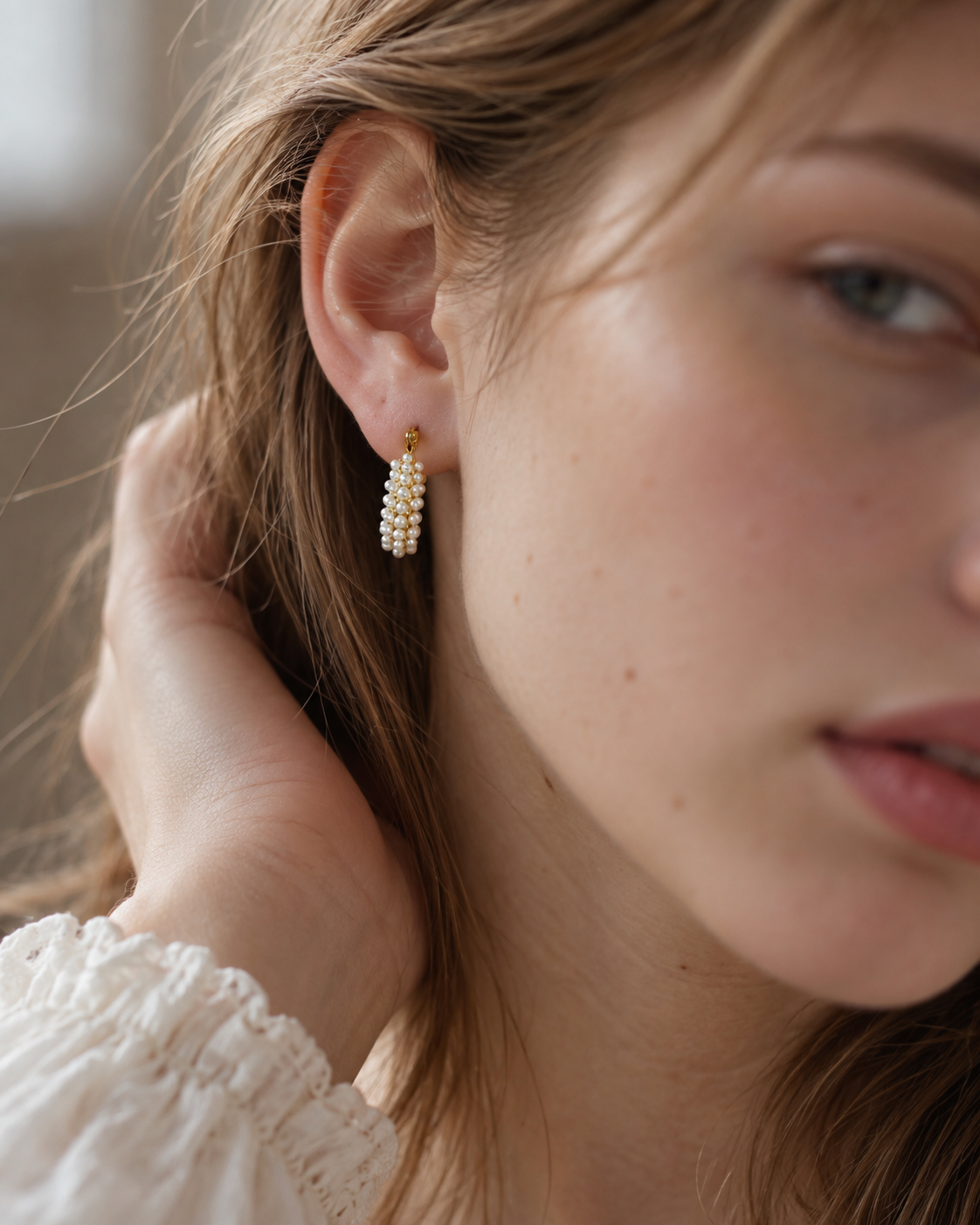 Pearl Bouquet Pierce