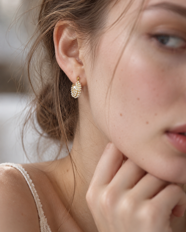 Pearl Bouquet Pierce