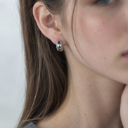Egg Moon Earring