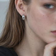 Egg Moon Earring