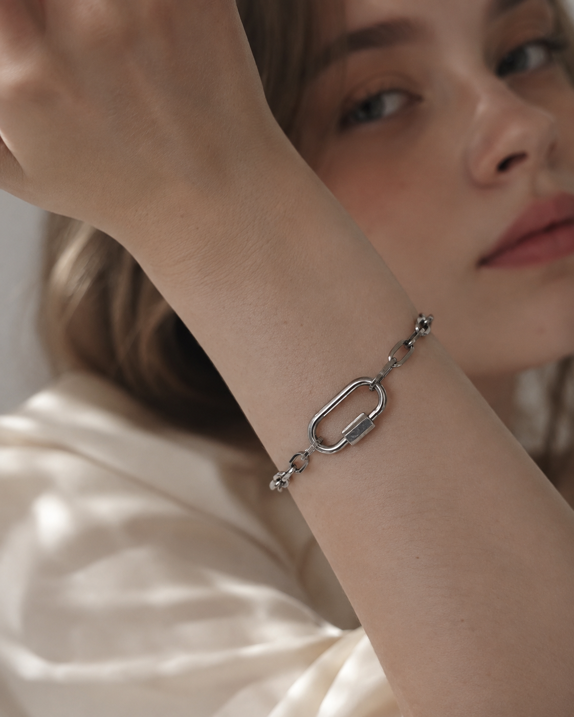 Chain Lock Bracelet