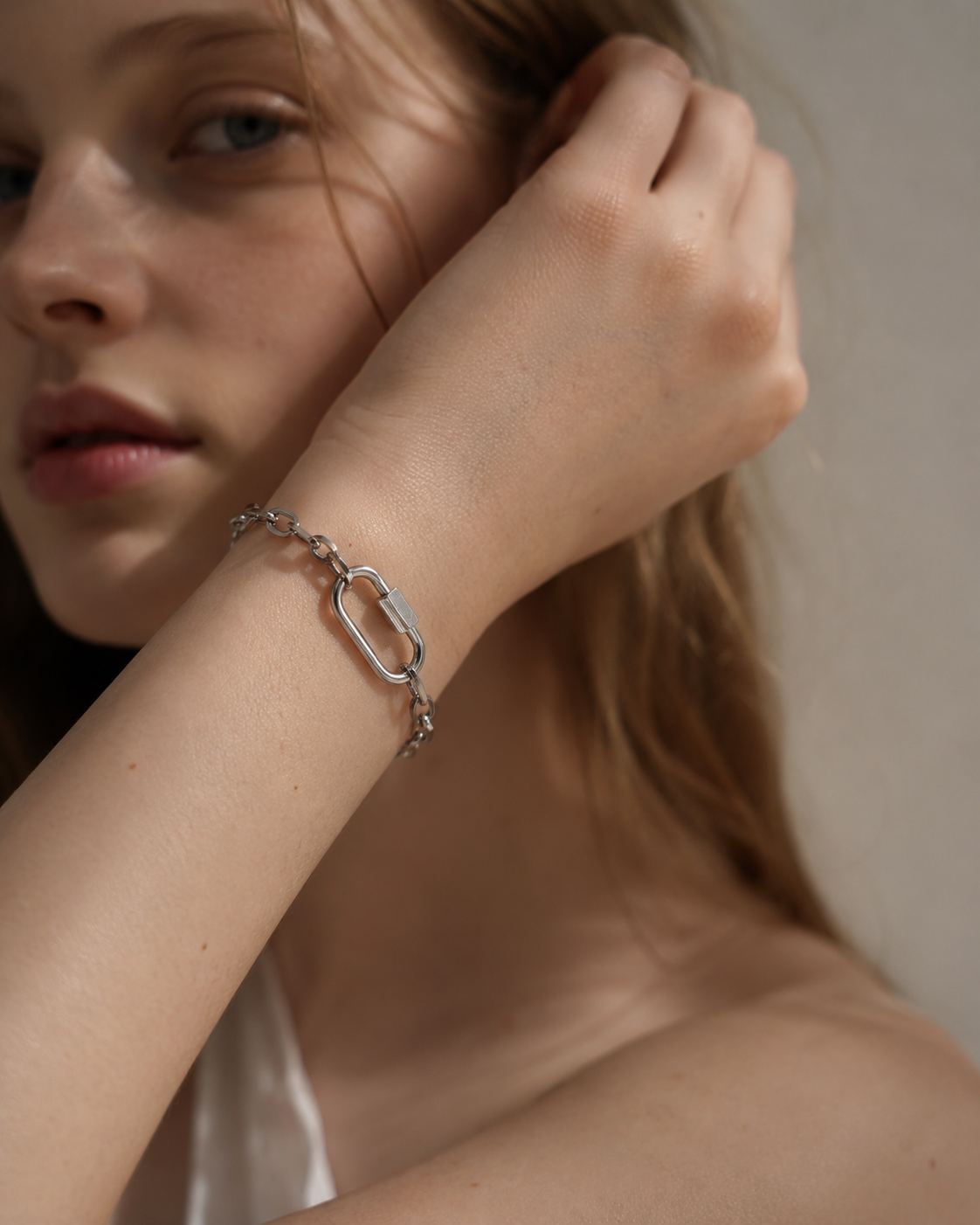 Chain Lock Bracelet