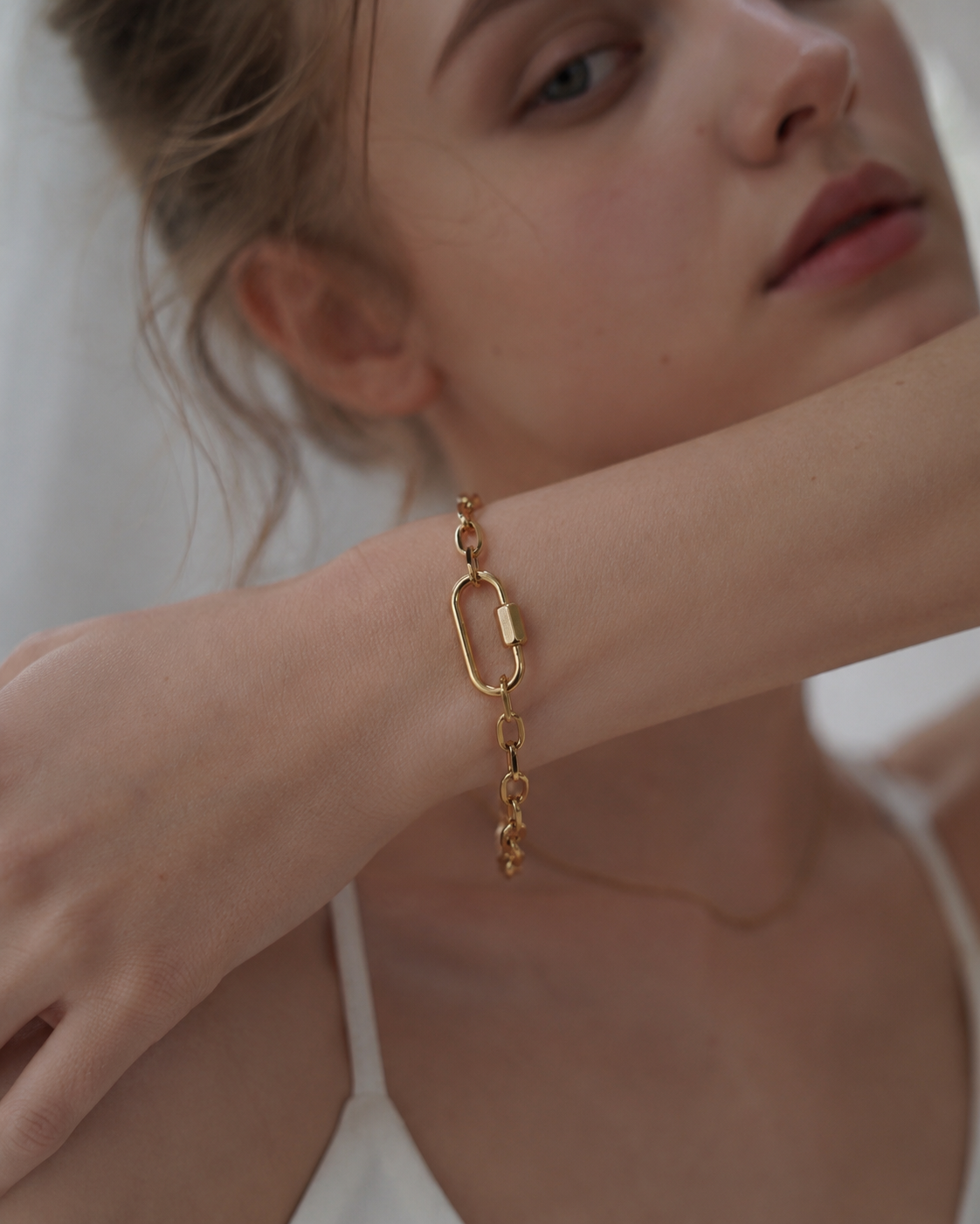 Chain Lock Bracelet