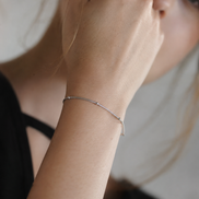 Delicate Dot Chain Bracelet