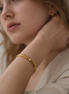 Braided Charm Bangle