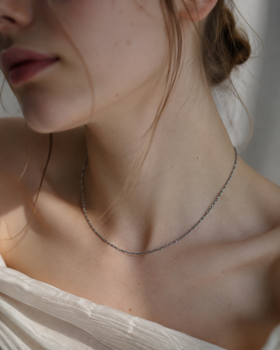 Lustre Fine Chain Necklace