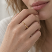 Fil Roug Twist Ring