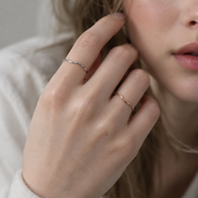 Mellow Wave Ring / Pinky ring
