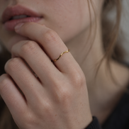 Mellow Wave Ring / Pinky ring