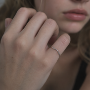 Mellow Wave Ring / Pinky ring