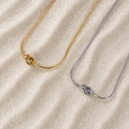 Knot Symbol Necklace