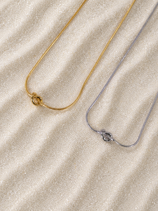 Knot Symbol Necklace