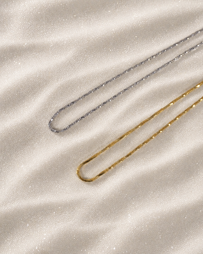 Lustre Fine Chain Necklace
