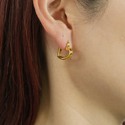Petite Heart Hoop Pierce