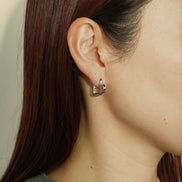 Petite Heart Hoop Pierce