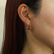 Modern Heart Hoop Pierce