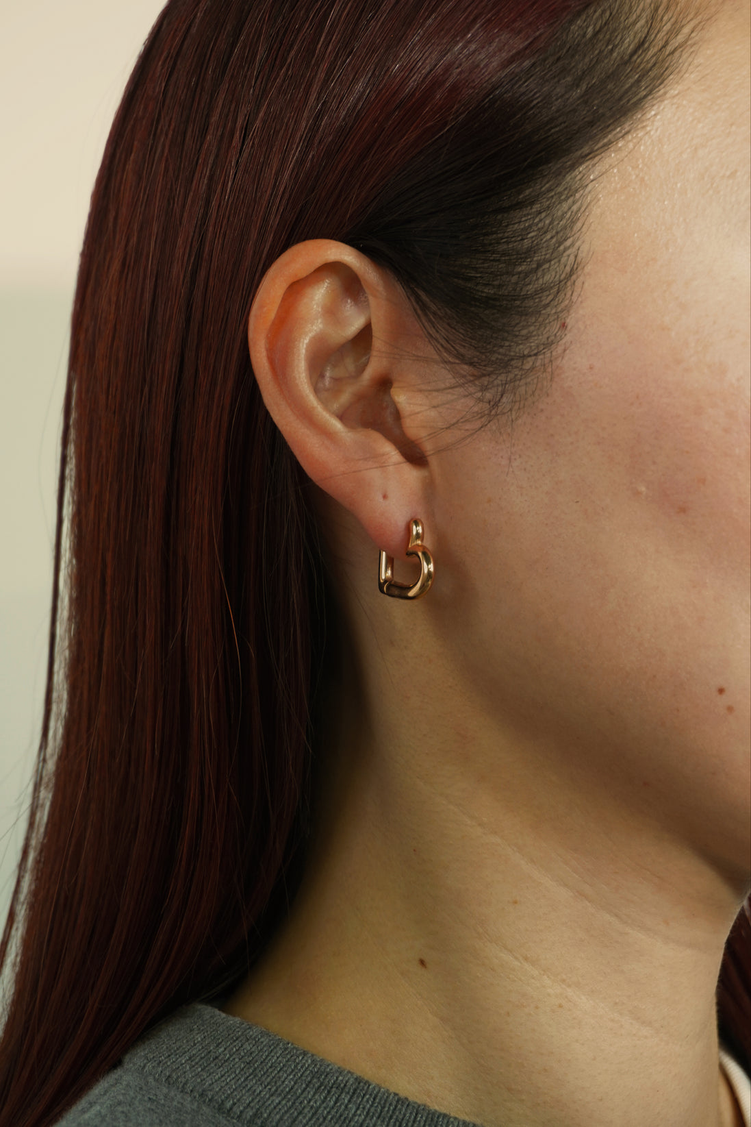 Modern Heart Hoop Pierce