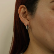 Egg Moon Earring