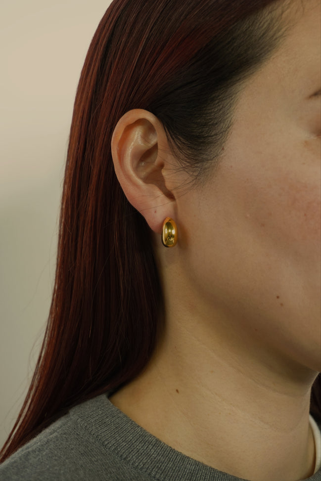 Egg Moon Earring