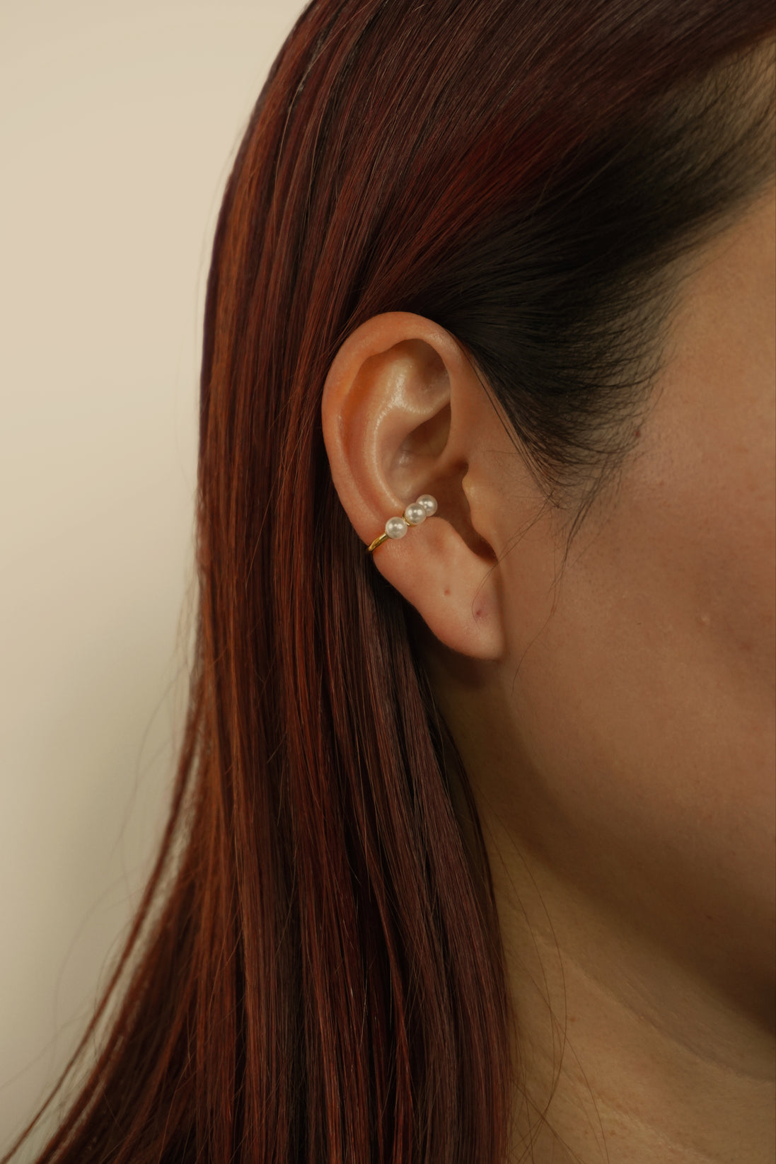 Milky Pearl Ear Cuff