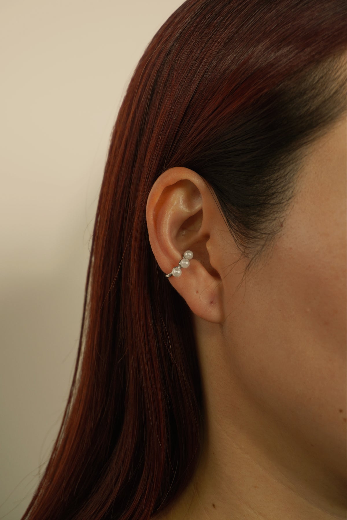Milky Pearl Ear Cuff