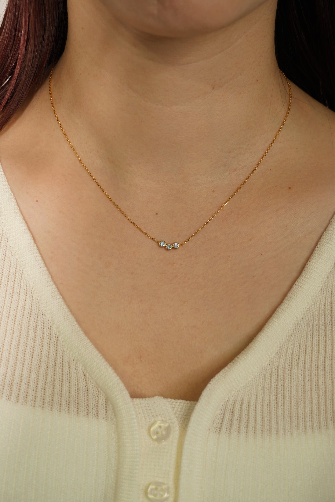 Trio Shine Necklace