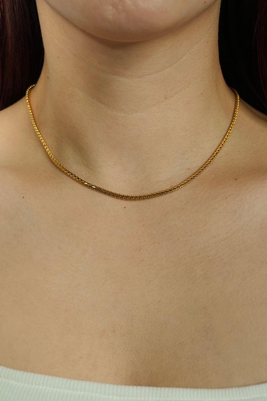Rich Texture Chain Necklace