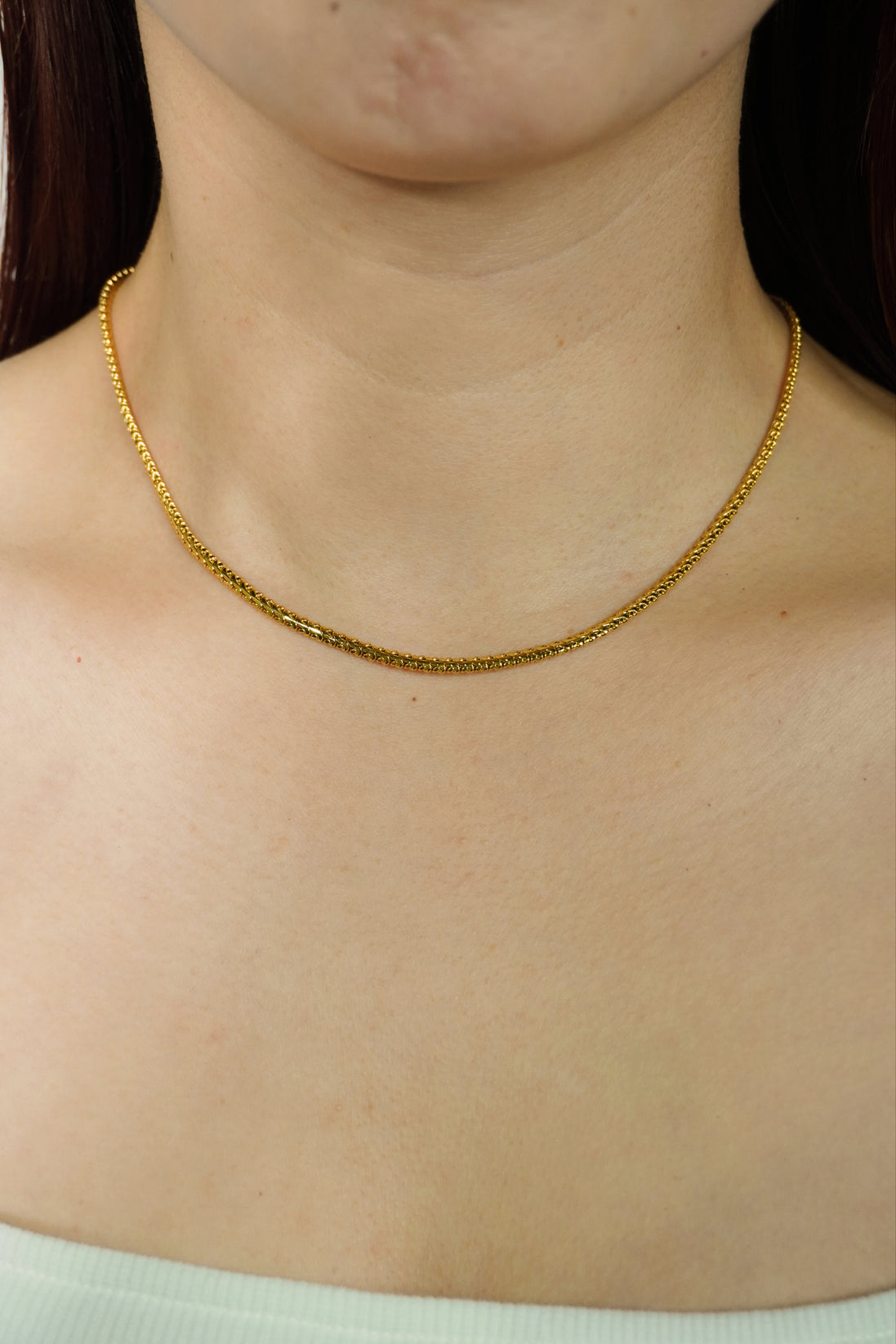 Rich Texture Chain Necklace