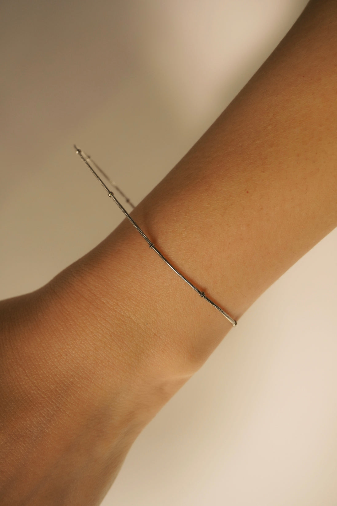 Delicate Dot Chain Bracelet