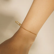 Delicate Dot Chain Bracelet