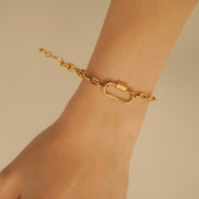 Chain Lock Bracelet