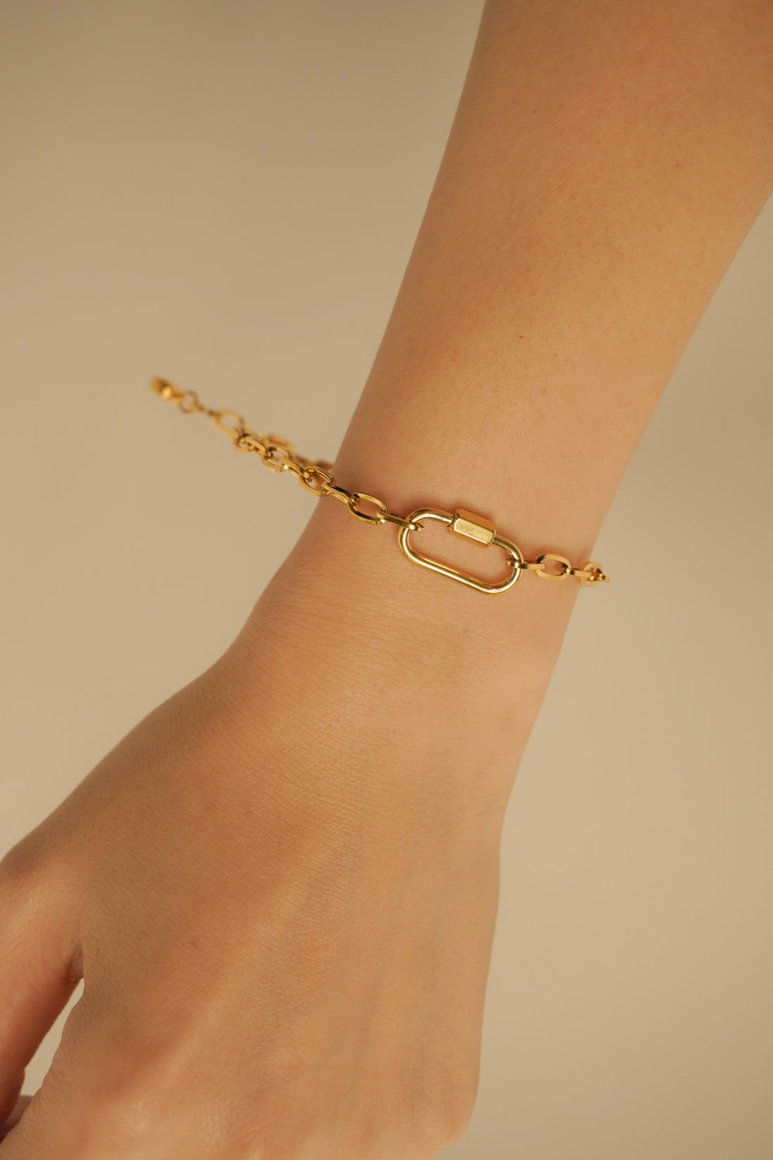 Chain Lock Bracelet