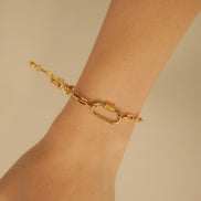 Chain Lock Bracelet