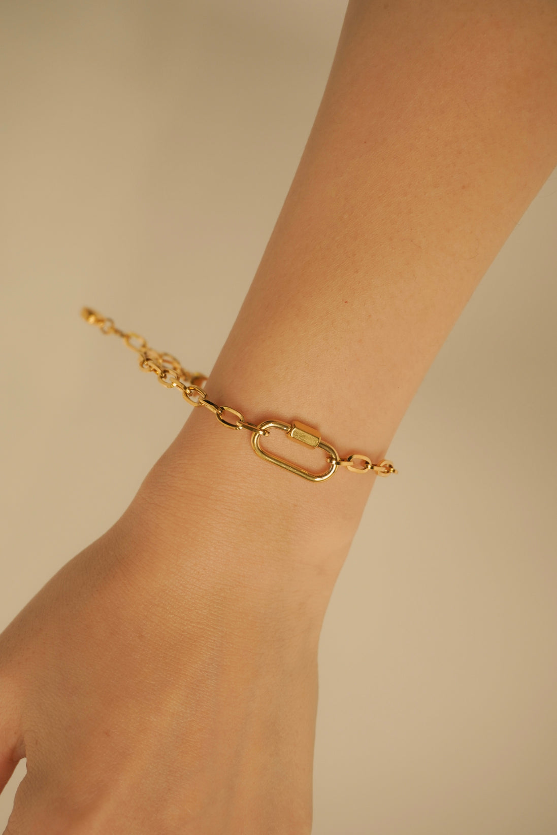 Chain Lock Bracelet