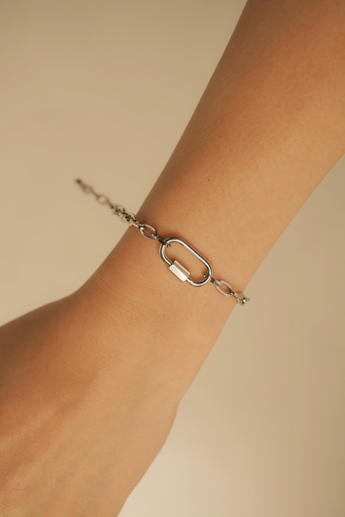 Chain Lock Bracelet