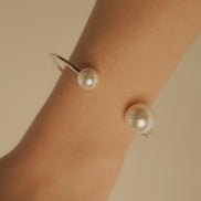 Pearl Orbit Bangle