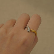 Melted Twin Ring