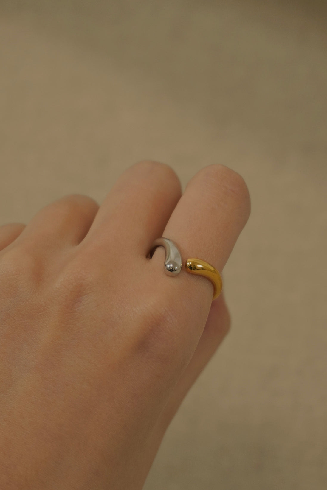 Melted Twin Ring