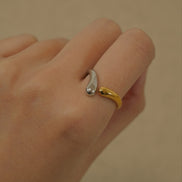 Melted Twin Ring