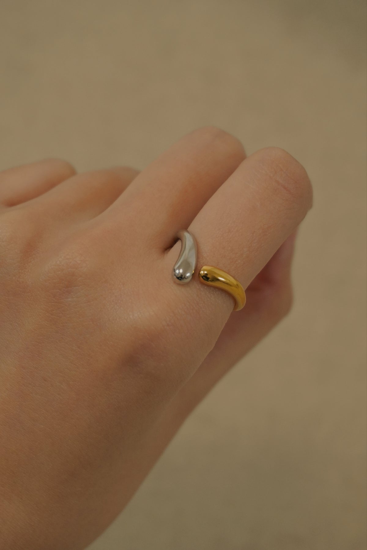 Melted Twin Ring