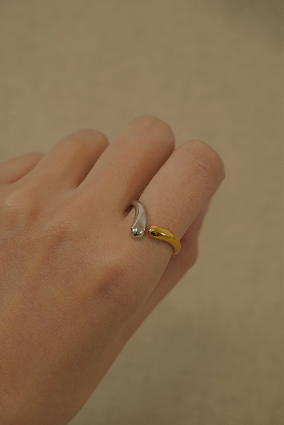 Melted Twin Ring