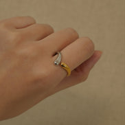 Melted Twin Ring