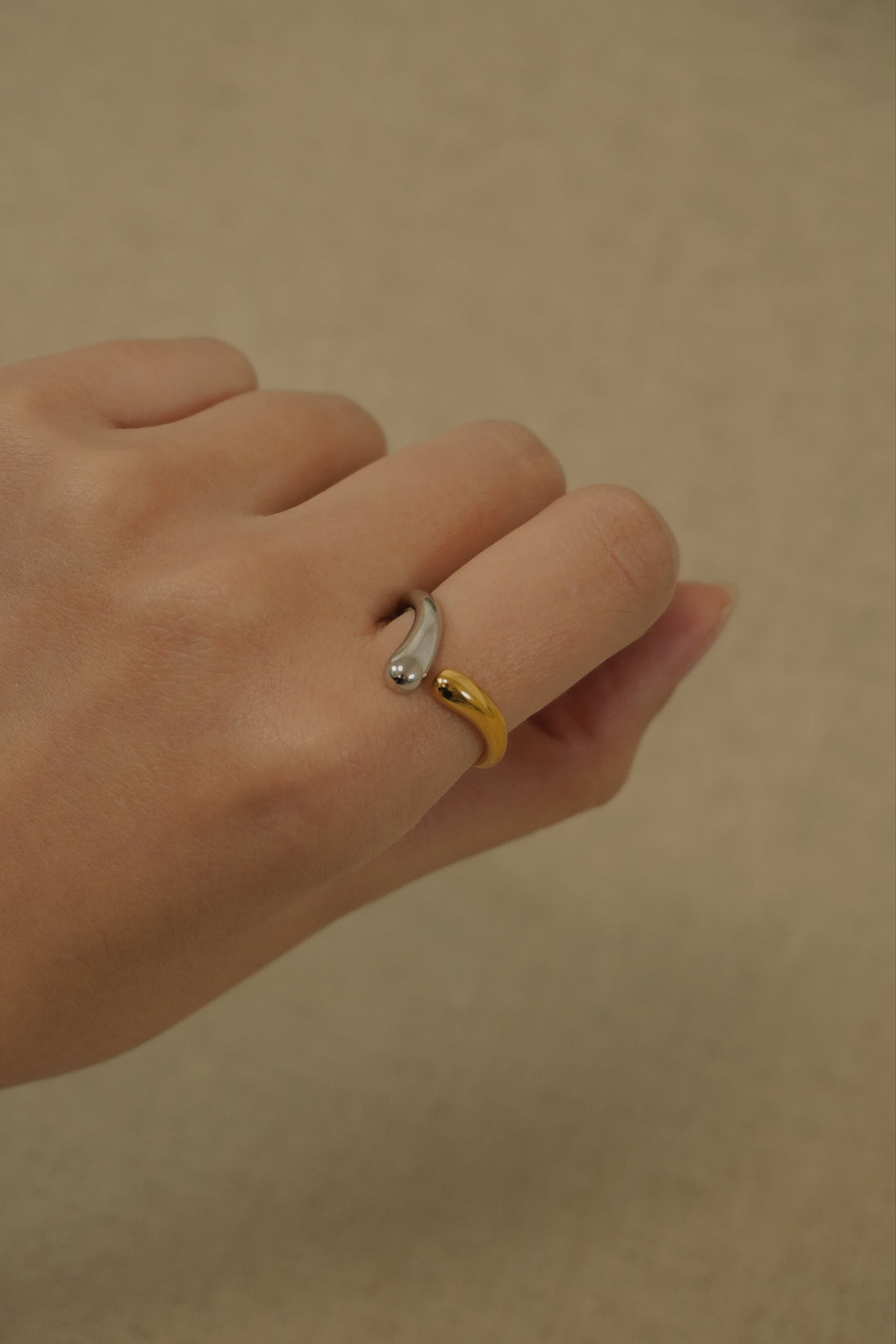 Melted Twin Ring