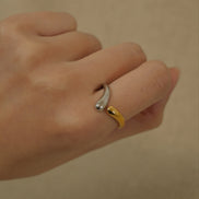Melted Twin Ring