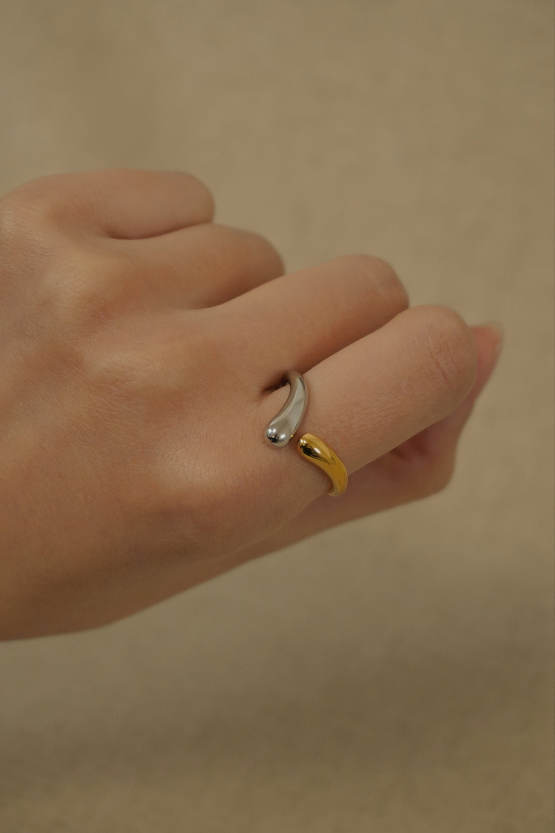 Melted Twin Ring